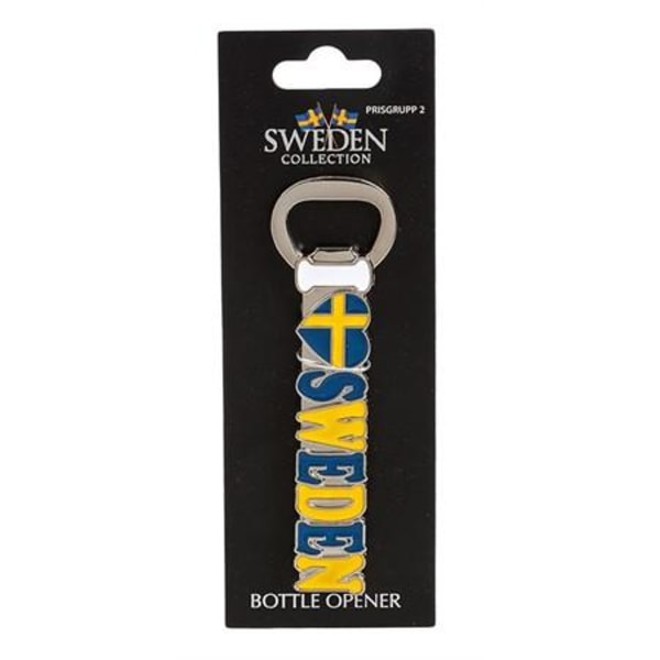 Sverige Souvenir Magnet, Flasköppnare