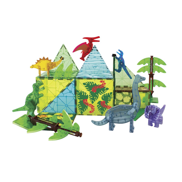 Magna-tiles, Dino World XL- 50 pcs