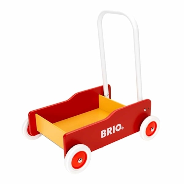 Brio Lära Gå Vagn, Röd