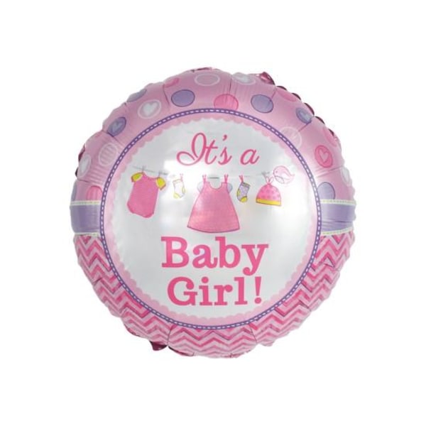 Babygirl, Babyshower Ballon - Spader