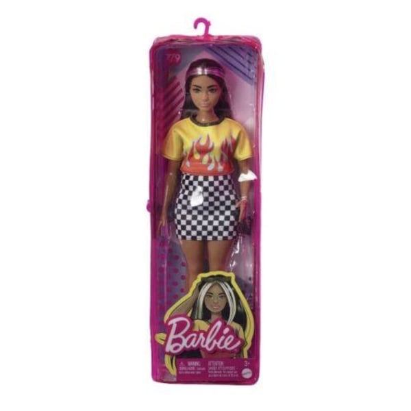 Barbie Fashionistas Docka, Eldig Top