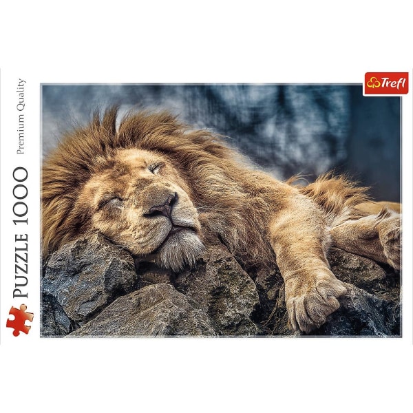 Trefl Pussel Sleeping Lion, 1000 Bitar