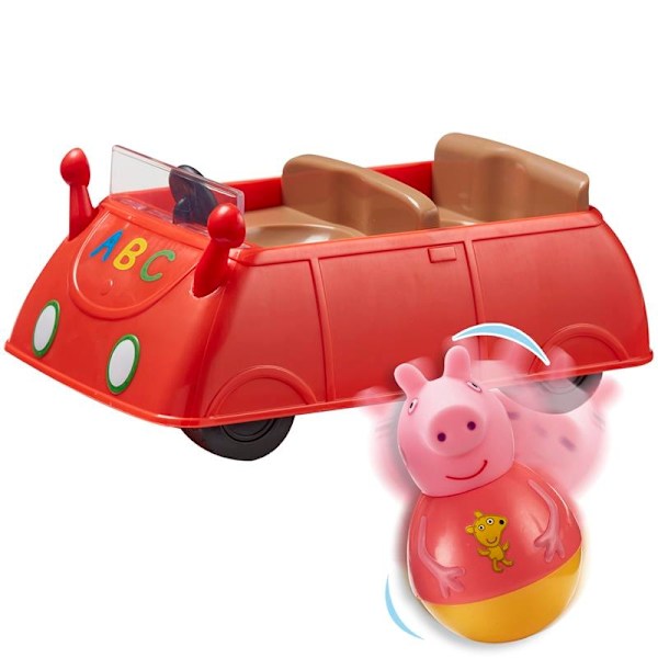 Greta Gris Weebles bil & Weeble med Greta Gris figur