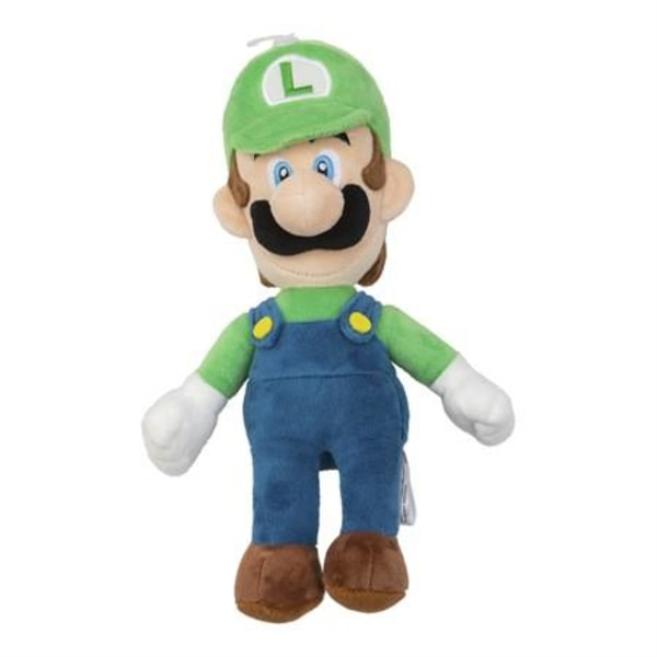 Super Mario blød figur, Luigi, 25 cm