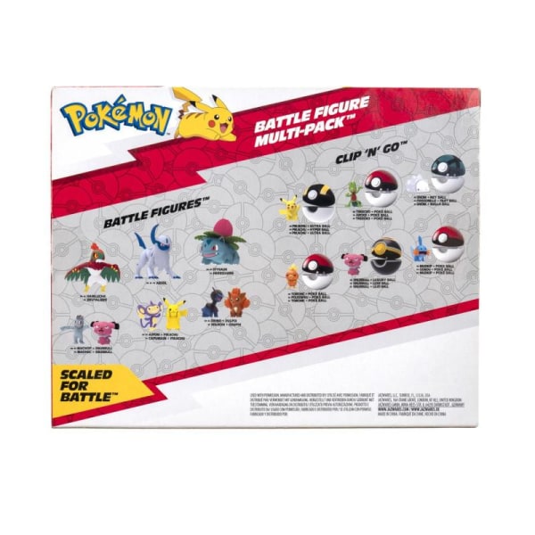 Pokémon Battle Figurer 6-Pack