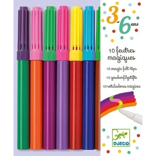 10 Magic Fiber -kynää - Djeco