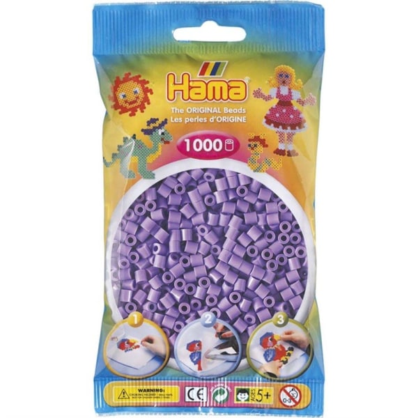 Hama Beads Midi 1000 kpl, pastellivioletti