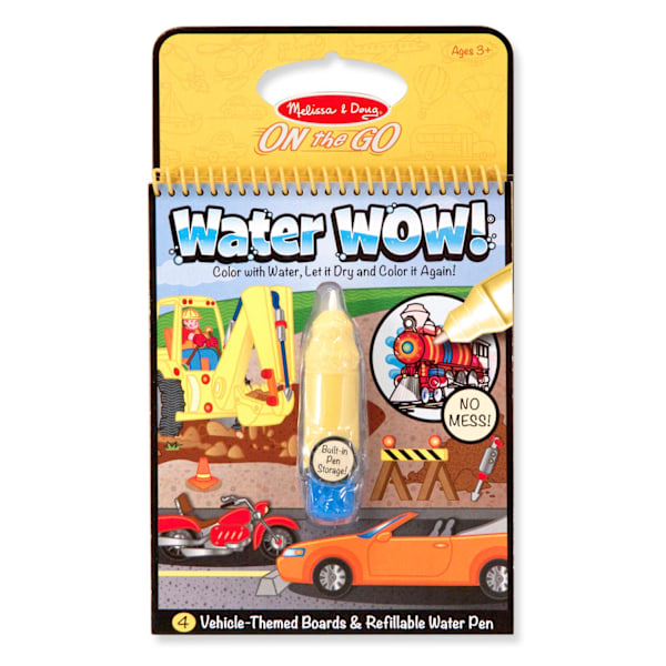 Vand Wow! Mal med vand, køretøjer - Melissa & Doug