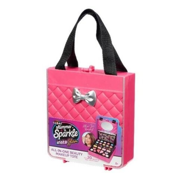 Shimmer N Sparkle Instaglam Cosmetic Tote Pink