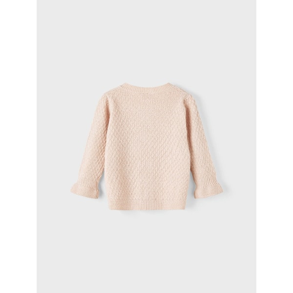 Name it Stickad Kofta Rosa, Storlek 104