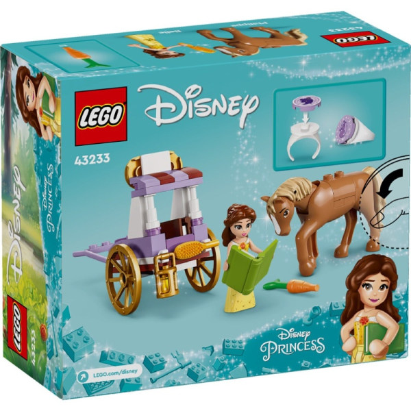 LEGO Disney 43233 Belles Sagovagn med Häst