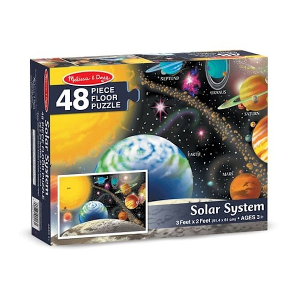 Stort Golvpussel Solsystemet - Melissa & Doug