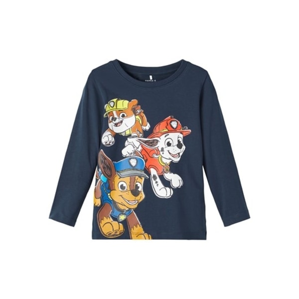 Name it langærmet top, Paw Patrol, blå, str. 92 Multicolor
