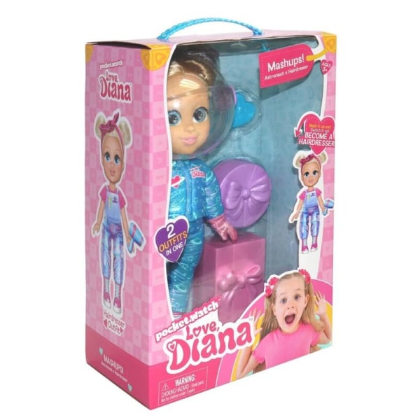 Love Diana Doll Mashup Astronaut/Frisør 33 cm