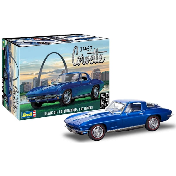 Revell Modellbil 1967 Corvette Coupe