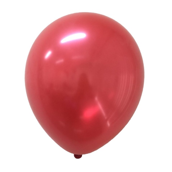 Gaggs Ballong Metallic 30 cm, 20-Pack, Röd