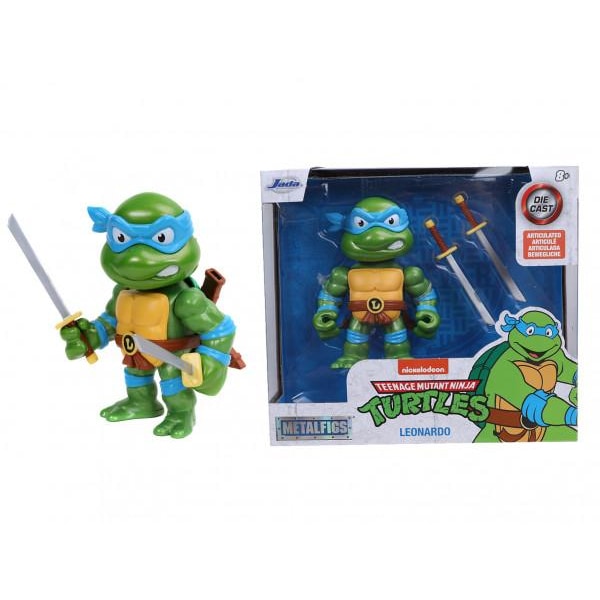 Ninja Turtles Leonardo Figur, 10 cm