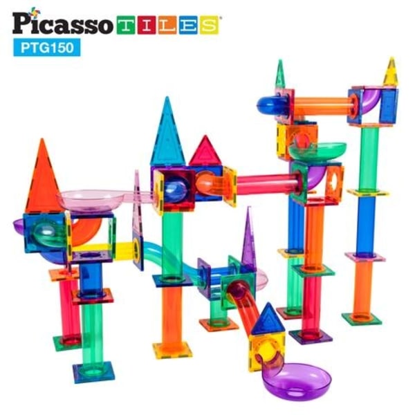 Picasso-Tiles 150-bit kuglebane Nature
