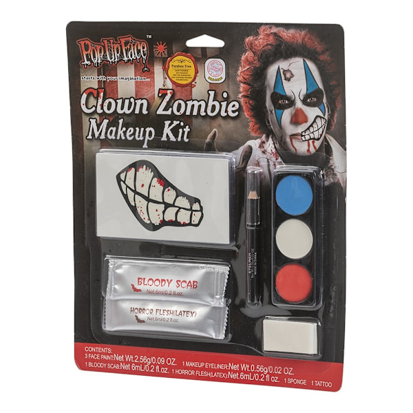Make-up sæt Klovn / Zombie