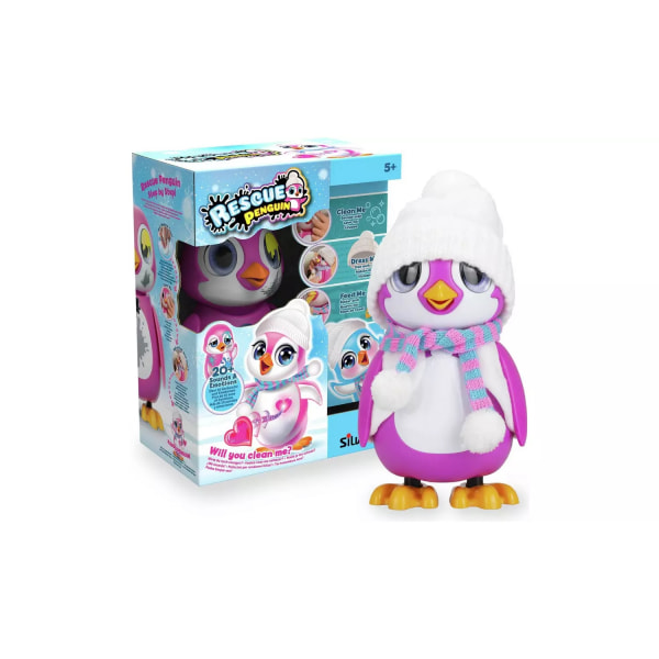 Silverlit Interactiv Pingvin, Rescue Penguin Pink