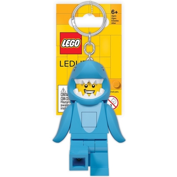 LEGO Iconic Nyckelring med Lampa, Shark Suit Guy multifärg