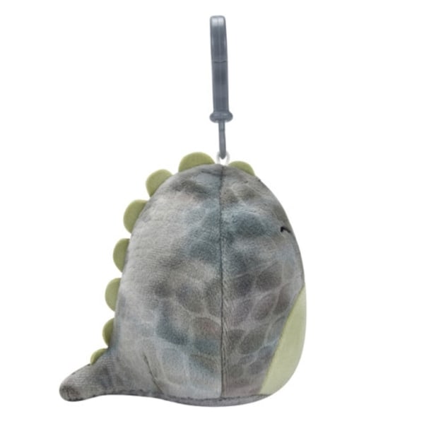 Squishmallows Clip-On Xander the Winking Grey T-Rex, 9 cm