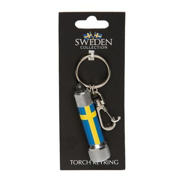 Sweden Souvenir lommelygte & nøglering
