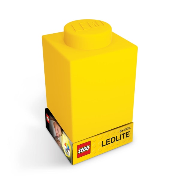 LEGO Iconic Night Lamp Lego Klodser, Gul