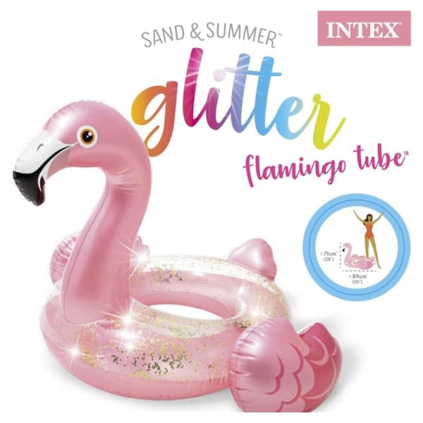Intex Badring Glitter Flamingo