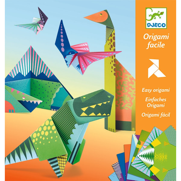 Origami, Dinosaurs, Vika Dinosaurs - Djeco
