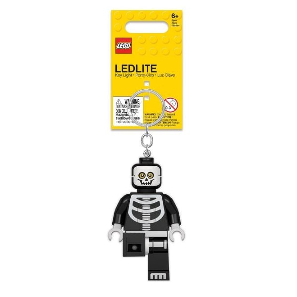 LEGO Iconic Nyckelring med Lampa, Skelett multifärg