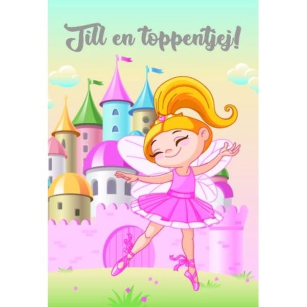 Tillykke-kort, til en toppige - spar