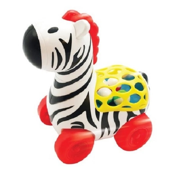 Pop n' Go Zebra Med Hjul Och Dansande Kulor