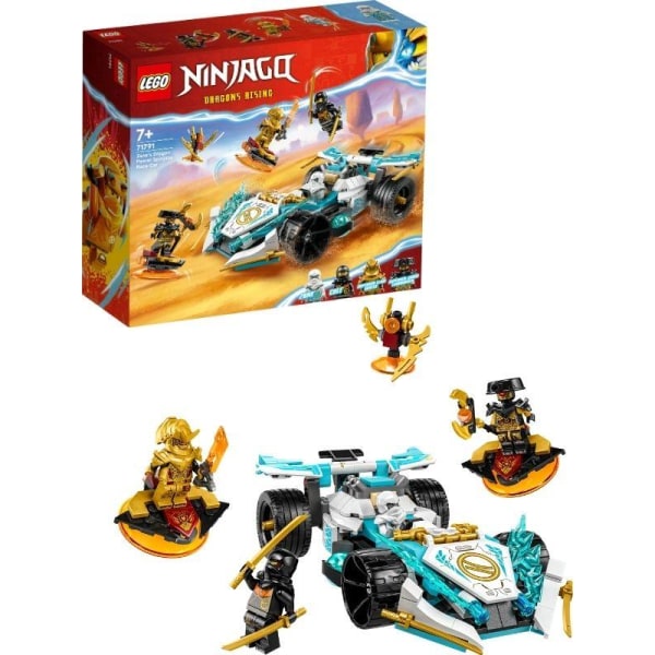 LEGO Ninjago 71791 Zane's Spinjitzu Racer lohikäärmevoimalla