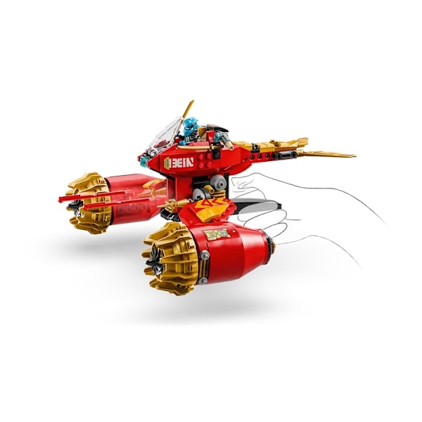 Lego Ninjago 71830 Kais robotstormförare