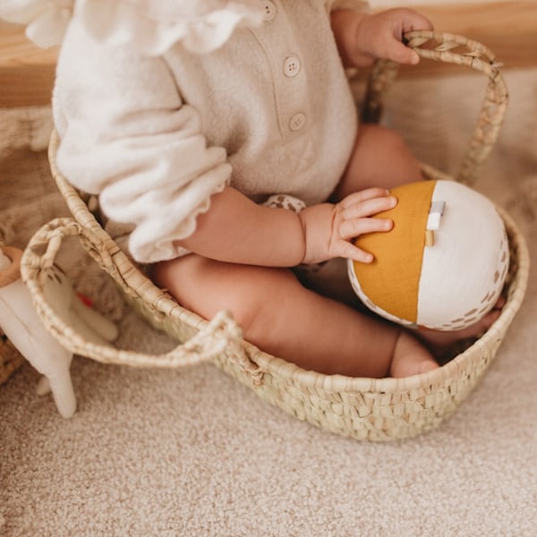 Babybold med Rattle Giraffe - Babynord