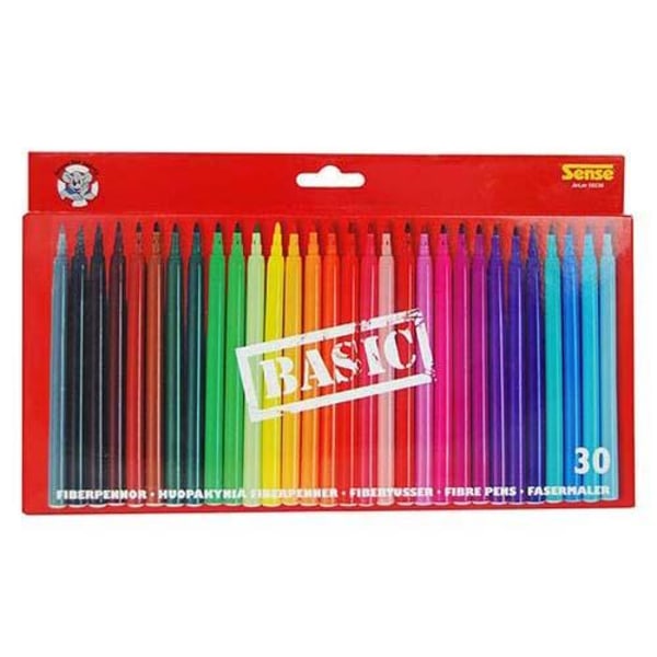 Sense Fiber Pens Basic 30-Pack