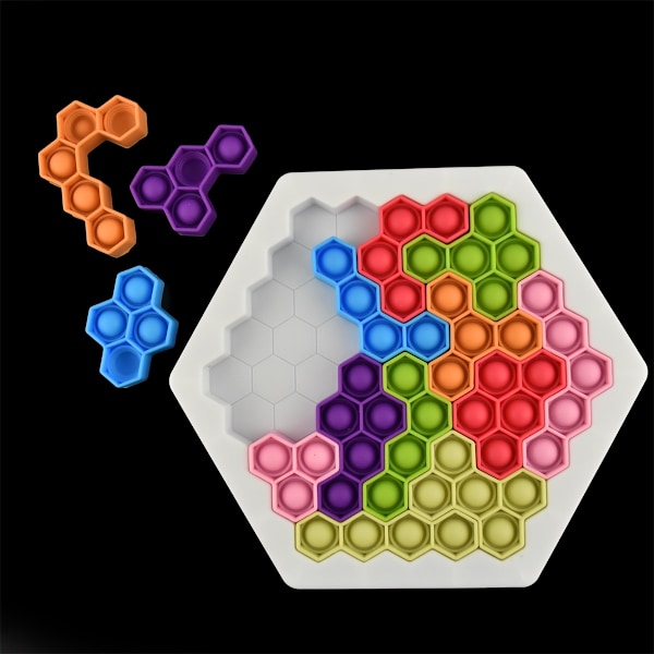 Push Pop Bubble Block Game - Robetoy