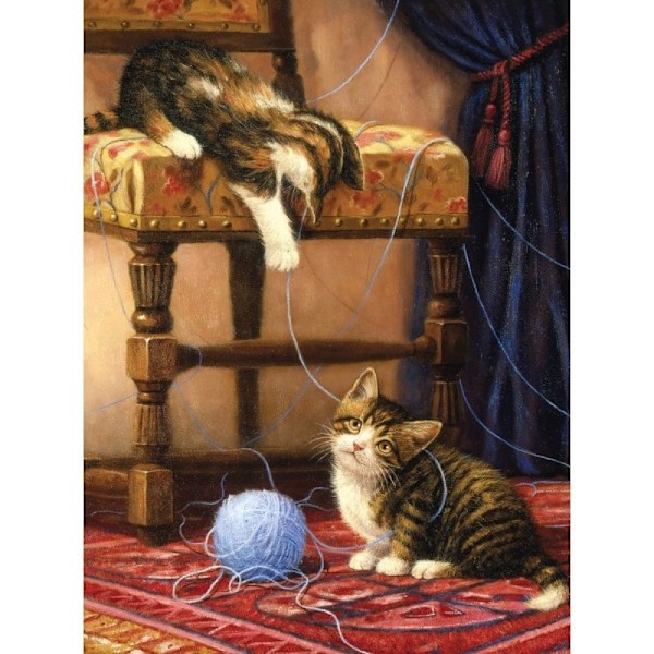 Paint by Number Playful Kittens