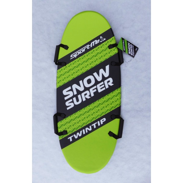 SportMe Twintip Snowsurfer, Lime Multicolor