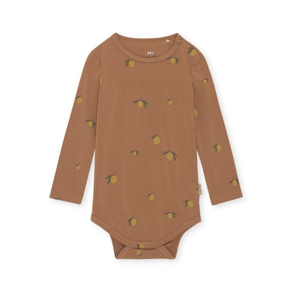 Body Lemon Brown 12 kuukautta - Konges Sløjd Multicolor