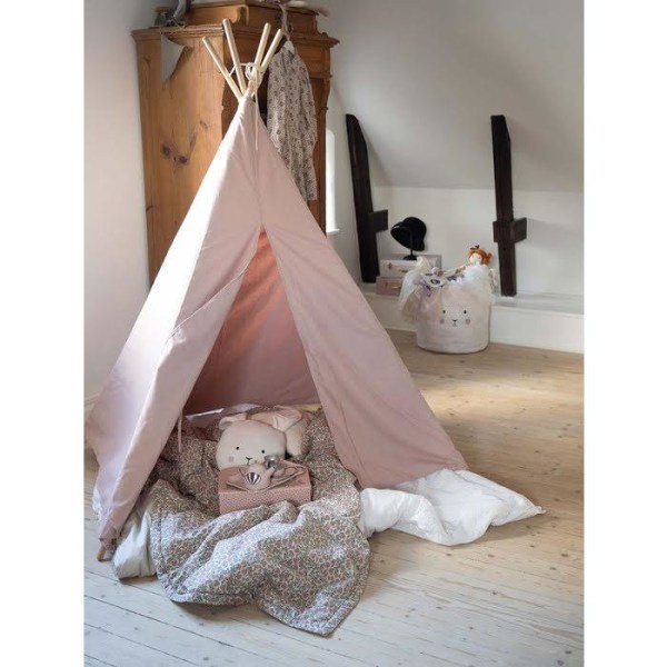 Tipi-teltta, vaaleanpunainen - Jabadabado