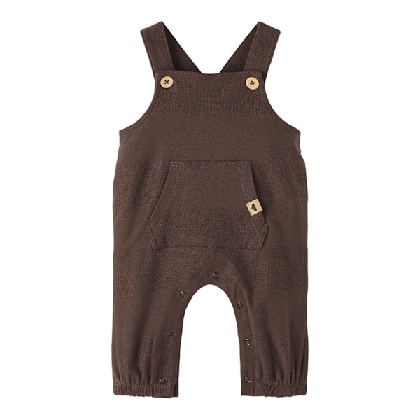 Name it Babyoverall med Hängsel, Brun Storlek 80