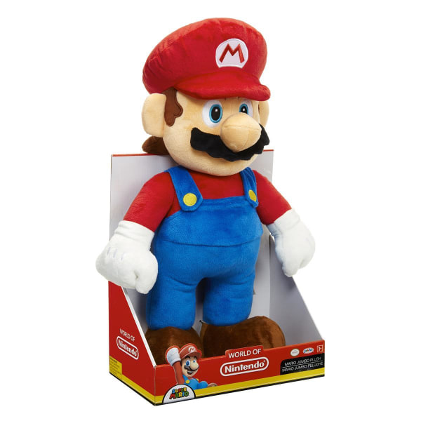 Super Mario Plysch Mjukdjur Jumbo,  51 cm