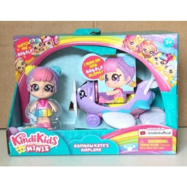 Kindi Kids Mini Dukke Donatina Med Bil