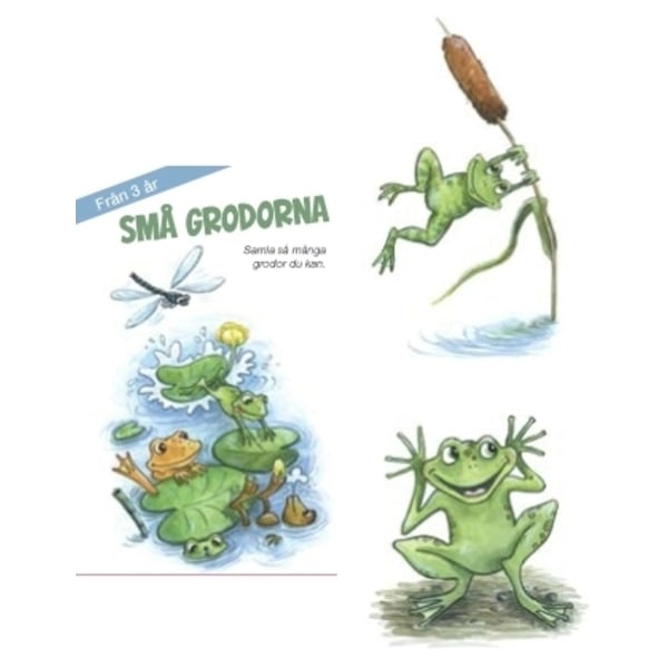 Kortspel små Grodorna - Fahrmans