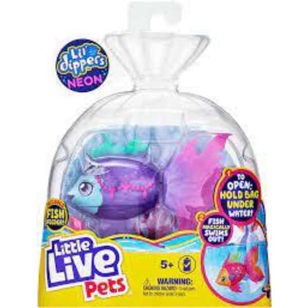 Little Live Pets Dippers Neon Lilla eller Pink