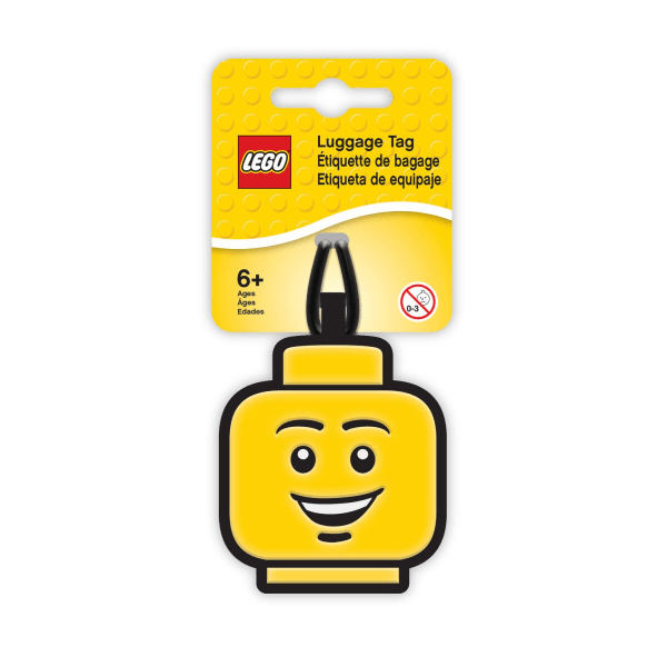 LEGO Iconic Bagage Tag, Boy Face