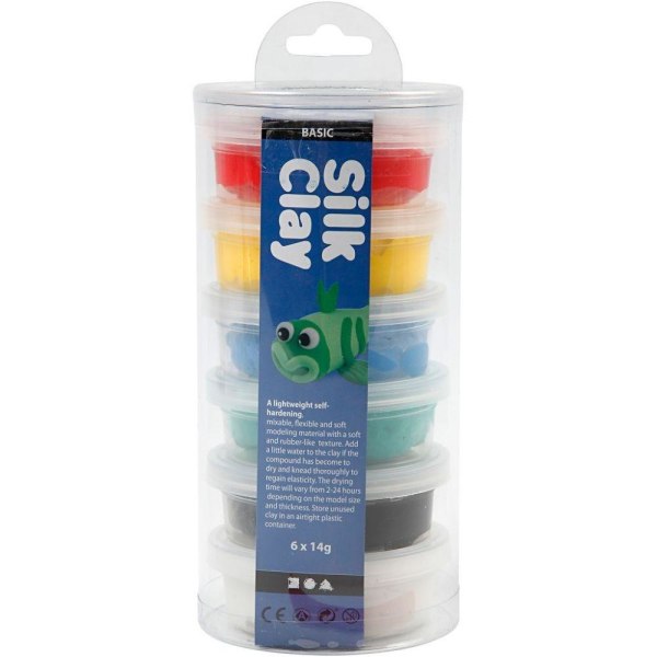 Silk Clay, standardfarver - Creativ Company