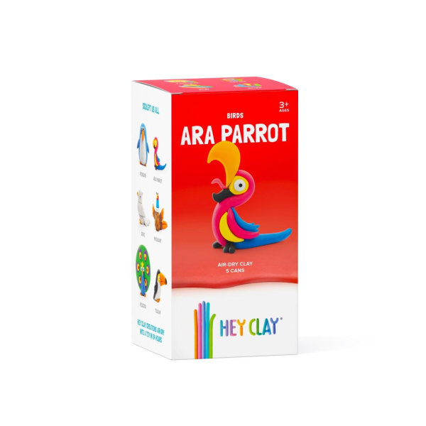Clay Mates leklera, Parrot Ara - Hay Clay